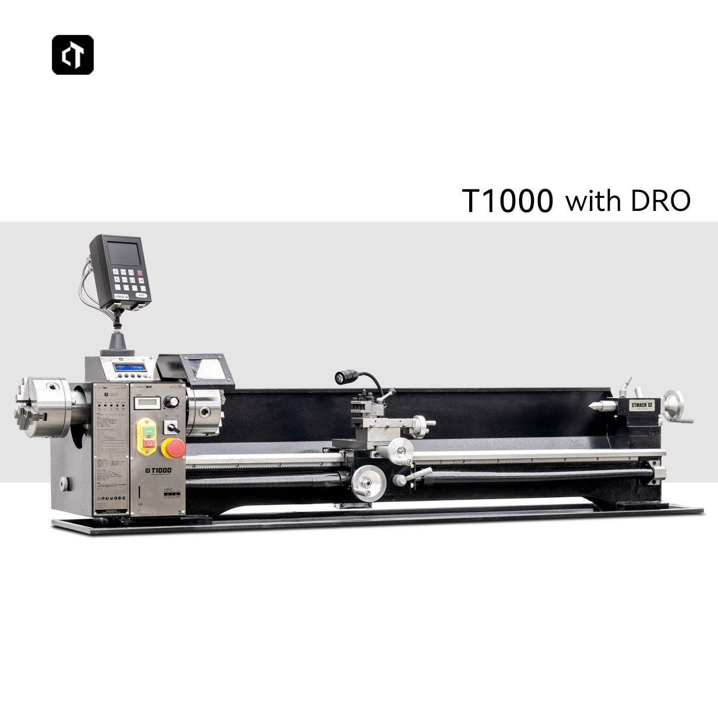 Variable-Speed Benchtop Metal Lathe